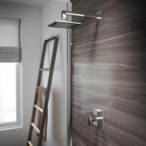 Picture of a modern shower system.